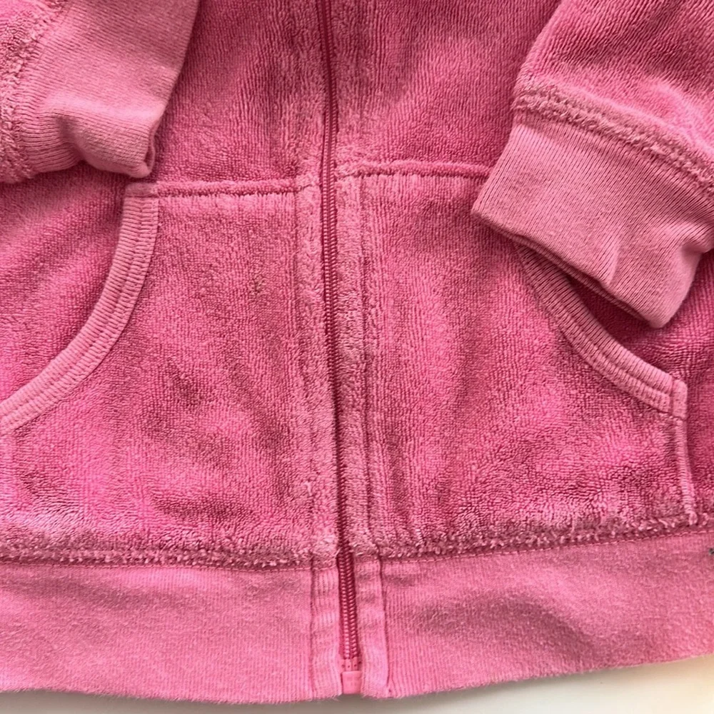 Juicy Couture 24 Month Pink 2 Piece Sweat Pants And Hoody jacket velour - Picture 6 of 9